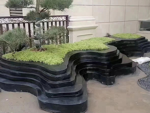 跌水景觀池
